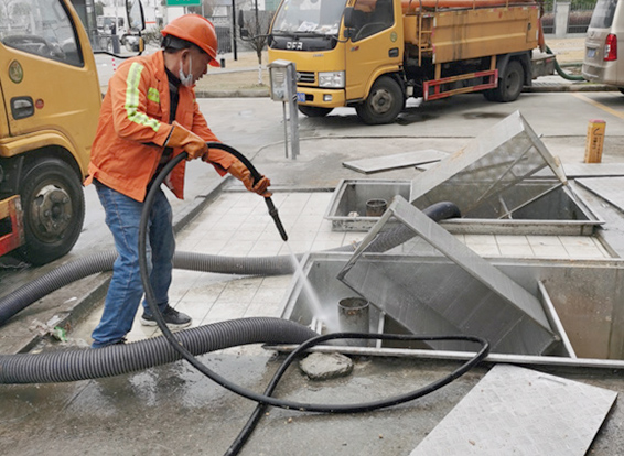 驿城隔油池清理